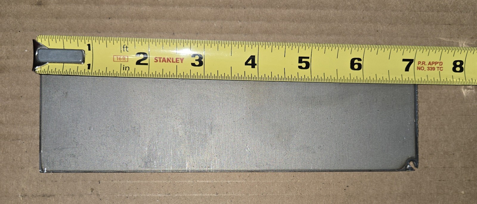 14 Pieces Of 14G Steel Rectangle Scrap Drops