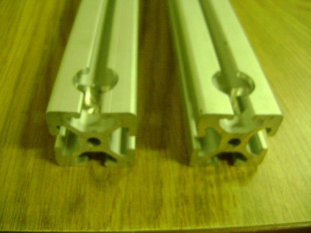1.5″ X 1.5″ 80/20 T-SLOT ALUMINUM EXTRUSION 1.5″ X 1.5″ X 45″ Lot of 2
