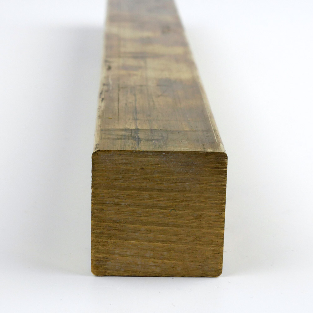 0.1875″ Brass Square Bar 360-H02 Extruded : 12.0″