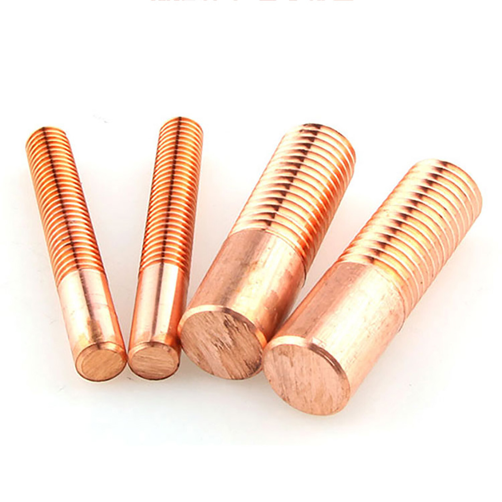 Thread T2 Red Copper Electrode Round Rod Bar Metric M3~M20 – Please consult size