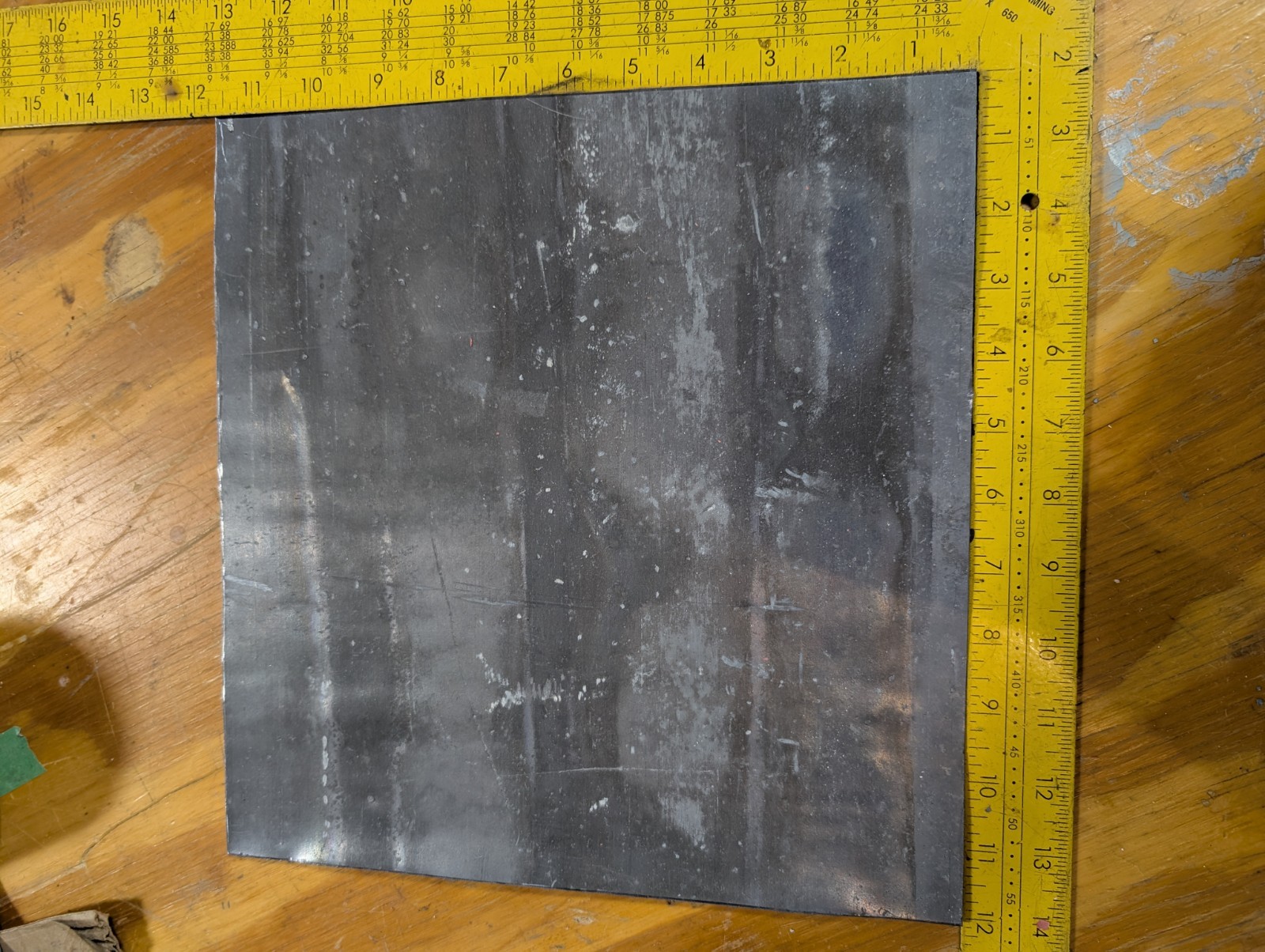 Lead Sheeting Sheet Lead Roll RF Radiation Shielding 1/16″ 11.5″ X 12″ !Charity!