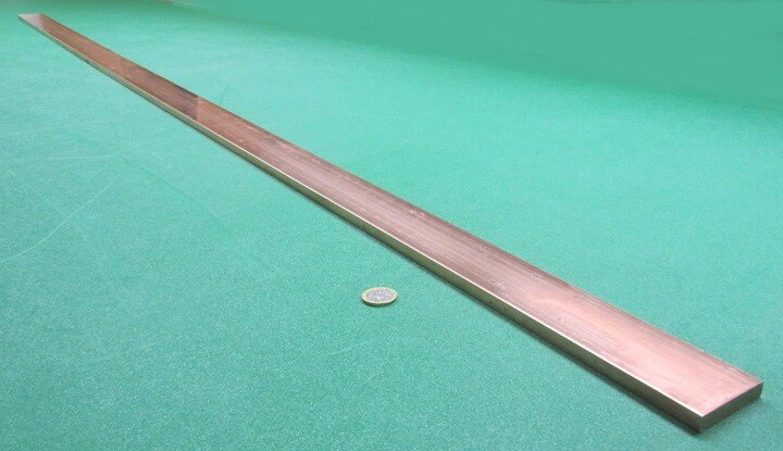110 Copper Bar H02, 3/8″ Thick x 2.0″ Wide x 6 Ft Length