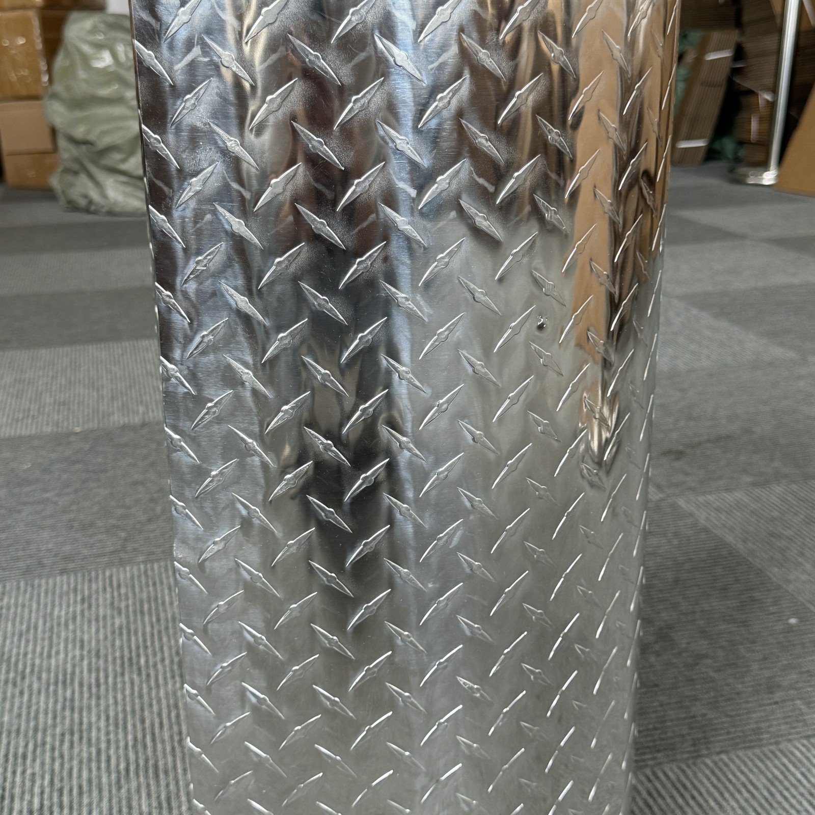 48″x 96″x .04″ Aluminum Diamond Plate 3003 Plate Sheet For Trailer, RV, Garages