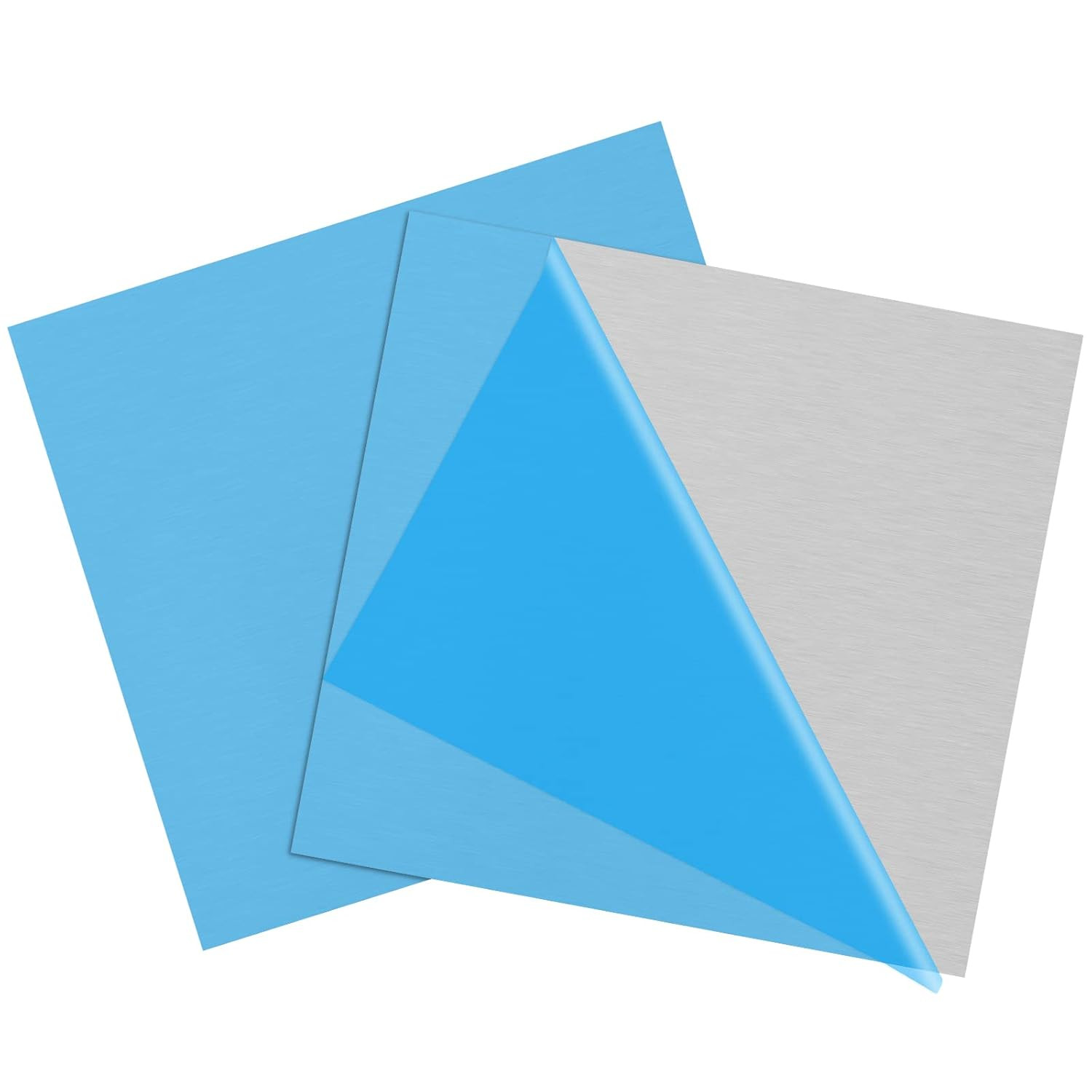 2Pack 6061 T651 Aluminum Sheet Metal 6 X 6 X 1/16 (0.06”) Inch Flat Plain Alumin