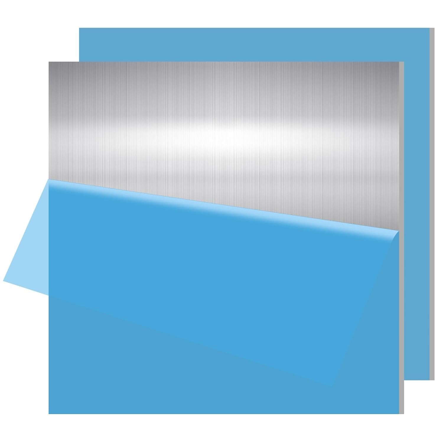 High Quality 6061 Aluminum Sheet 3/16″x12″x12″ 2pcs Weldable Corrosion-Resistant