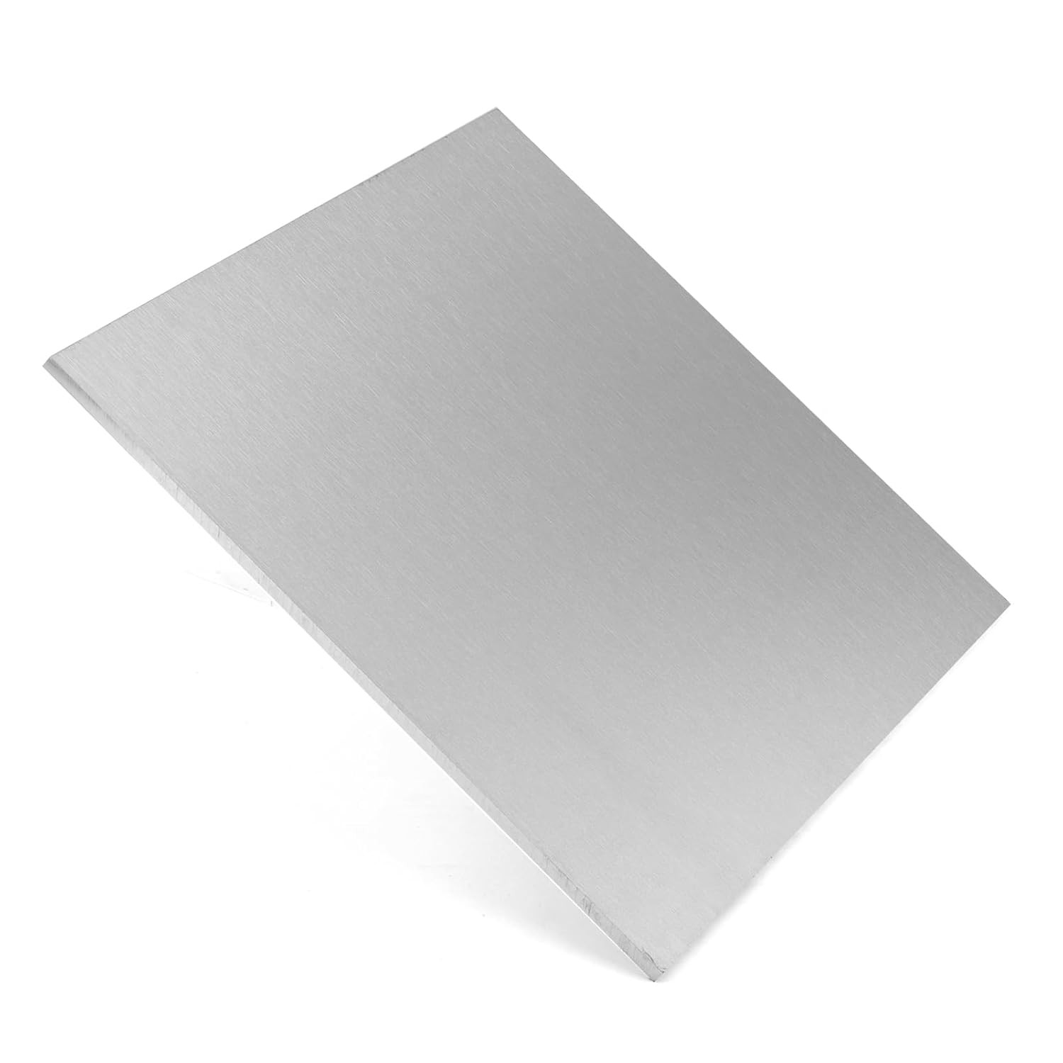 12 x 12 x 1/4 Inch Metal Aluminum Plate, 6mm Square 6061 Aluminum Sheet Panel wi