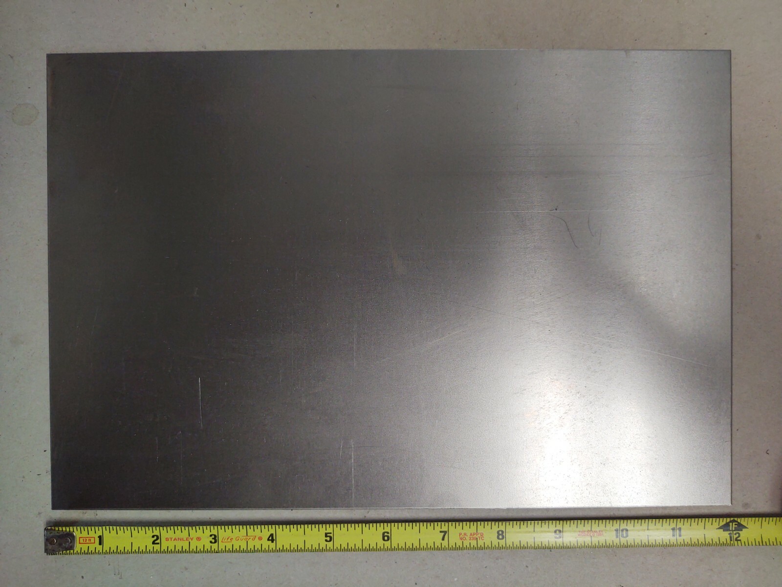 20 GAUGE STEEL SHEET METAL COLD ROLL 1 PIECE 0.036″ THICK 12″ LONG X 8″ WIDE