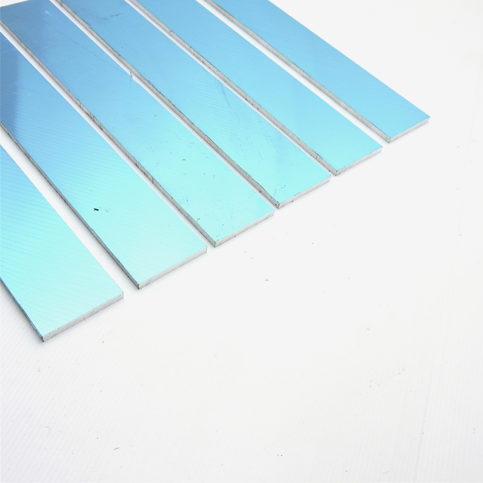 .25″ thick 1/4 Precision CAST Aluminum PLATE 2.875″ x 49″ Long QTY 6 sku106668