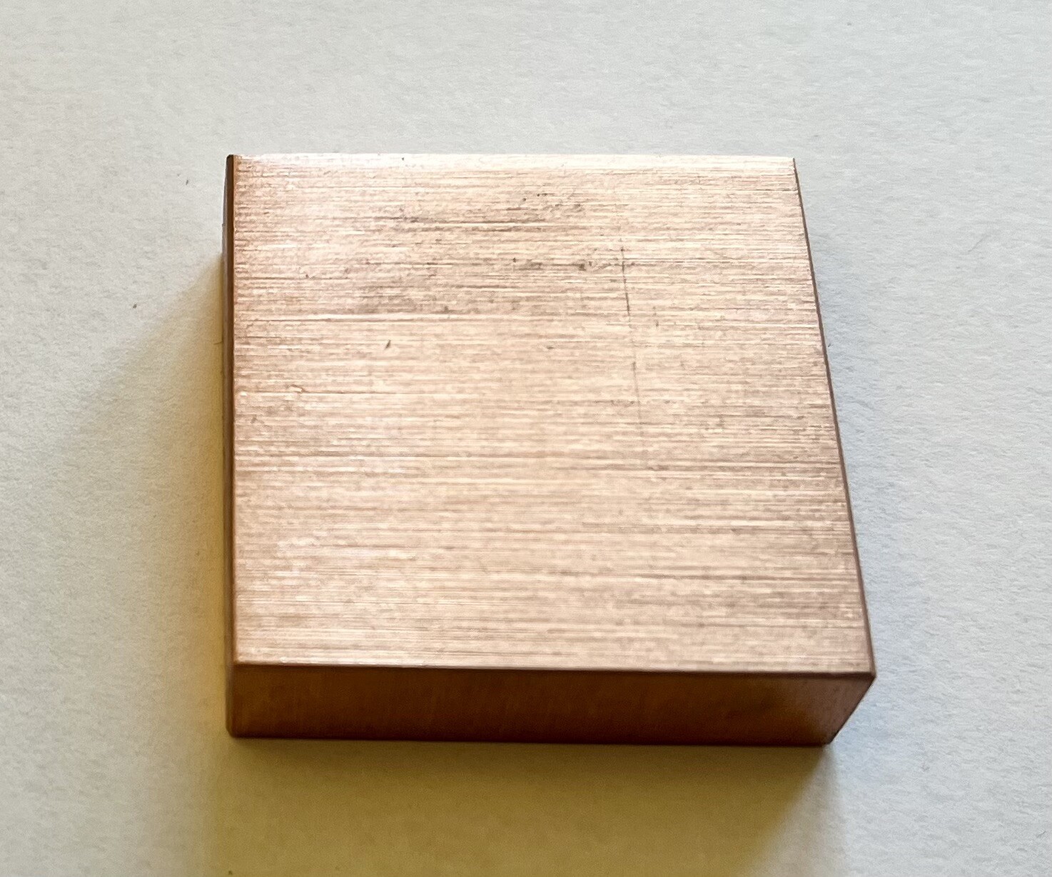 3/8” COPPER 110 PLATE 1-1/4” X 1-1/4”🇺🇸.375” CU110 FLAT BAR 9.5mm SHEET🇺🇸USA
