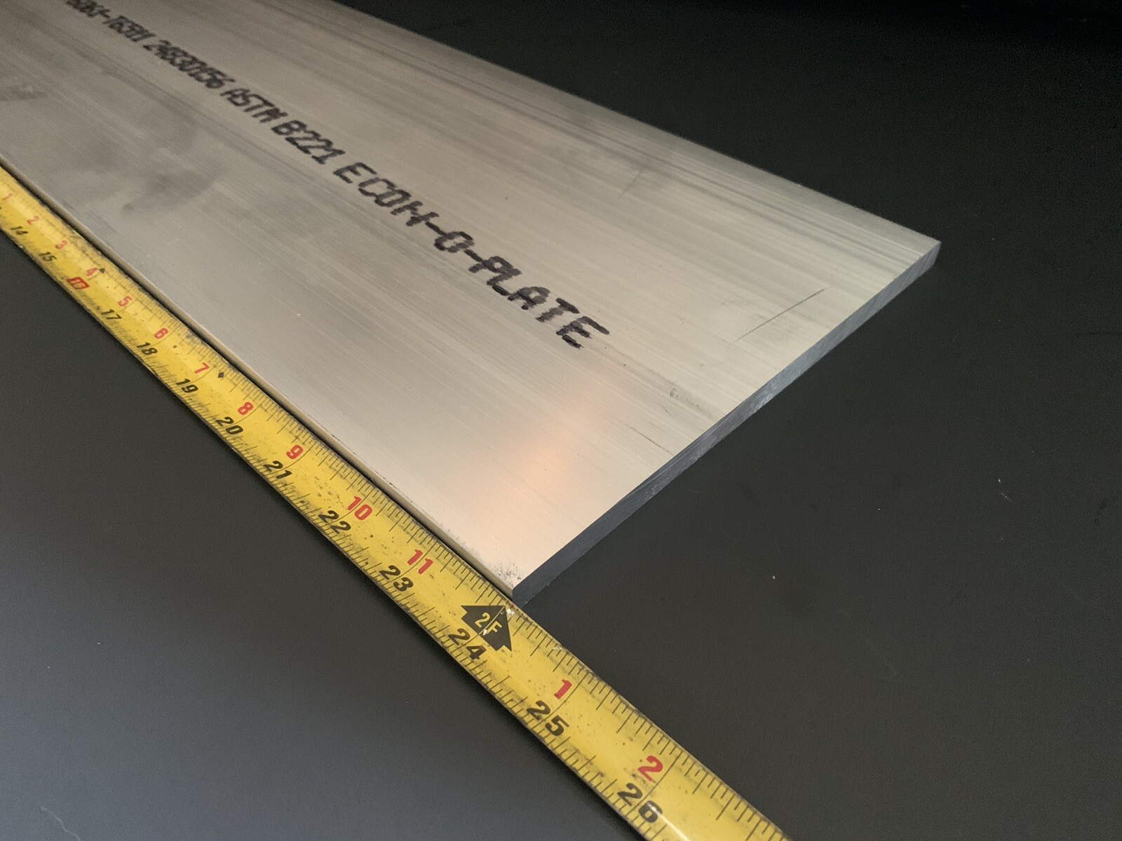 3/8″ x 8″ x 24” Long 6061-T6511 Aluminum Flat Bar Stock Solid