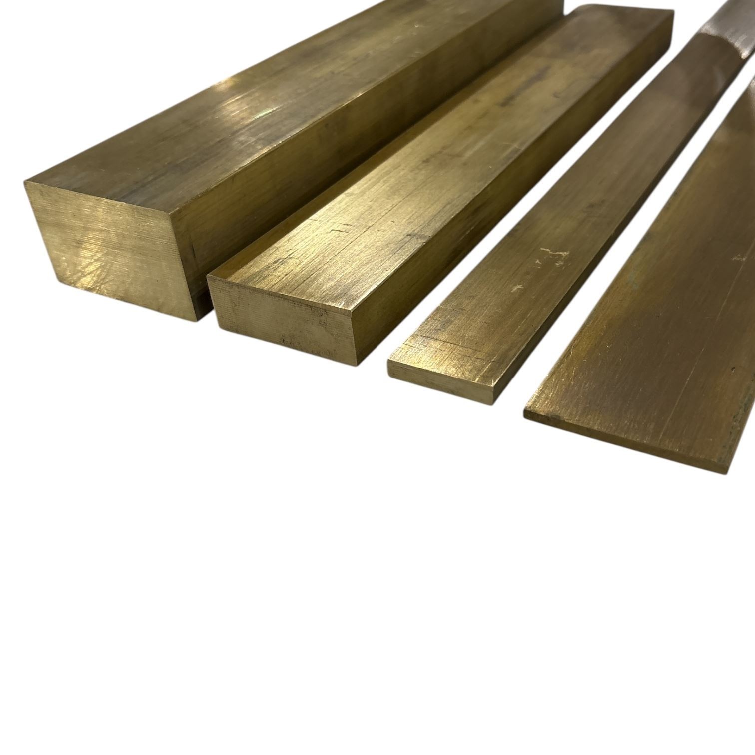 2″ x 2-1/2″ x 5″, C360 Brass Flat Bar
