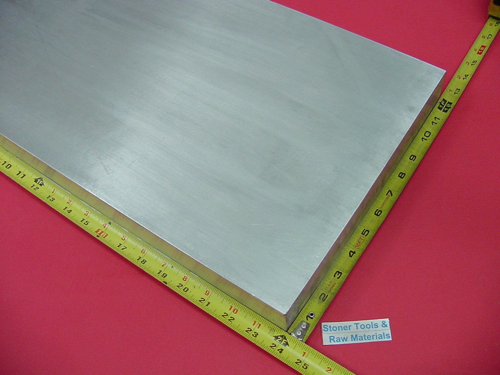 1″ X 12″ ALUMINUM 6061 FLAT BAR 24″ long Solid T6511 Extruded Plate Mill Stock