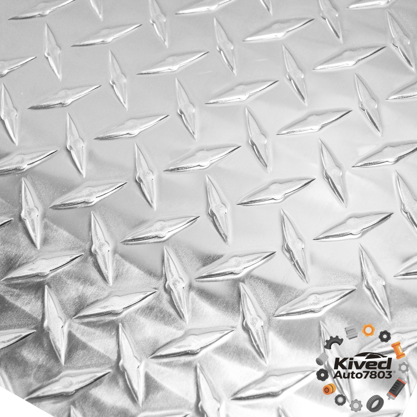 Heavy Duty Aluminum Diamond Plate 10.63×10.63″ US Stock