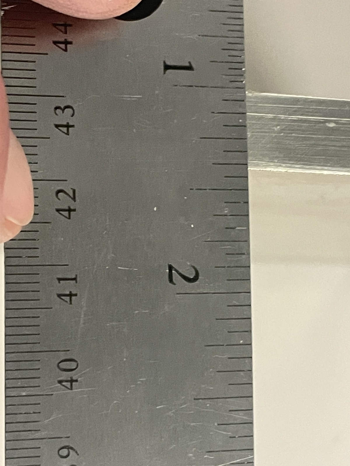 6 pounds 9″ x 6″ x 3/8″ – Stainless Steel Scrap
