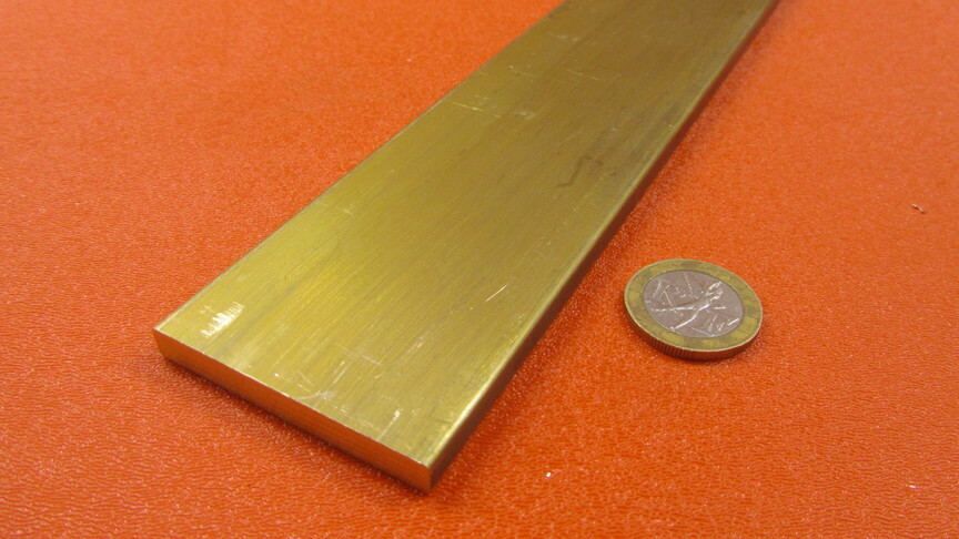 360 Brass Flat Bar 1/4″ Thick x 2.0″ Wide x 48.0″ Length
