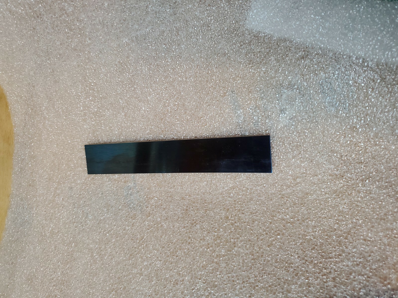 Blue Tempered Spring Steel Shim 0.028″ x 1″ x 6″ ONE PIECE LOT