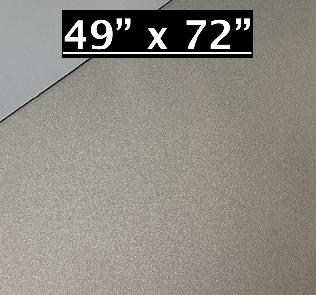 49″ x 72″ Pewter Aluminum Sheet, Flat .030” Thick – Cargo Trailer Repair, etc.