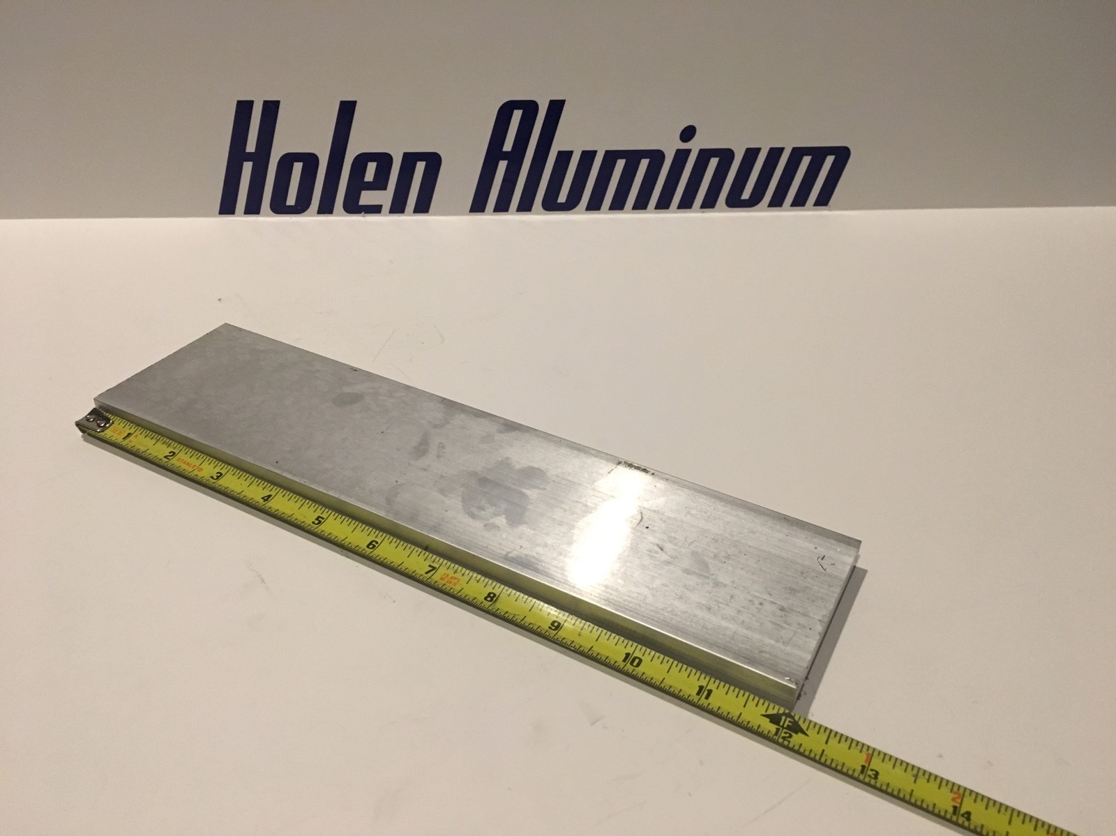 1/2″ X 3″ X 12″ Long Aluminum Flat Bar Solid 6061-T6511