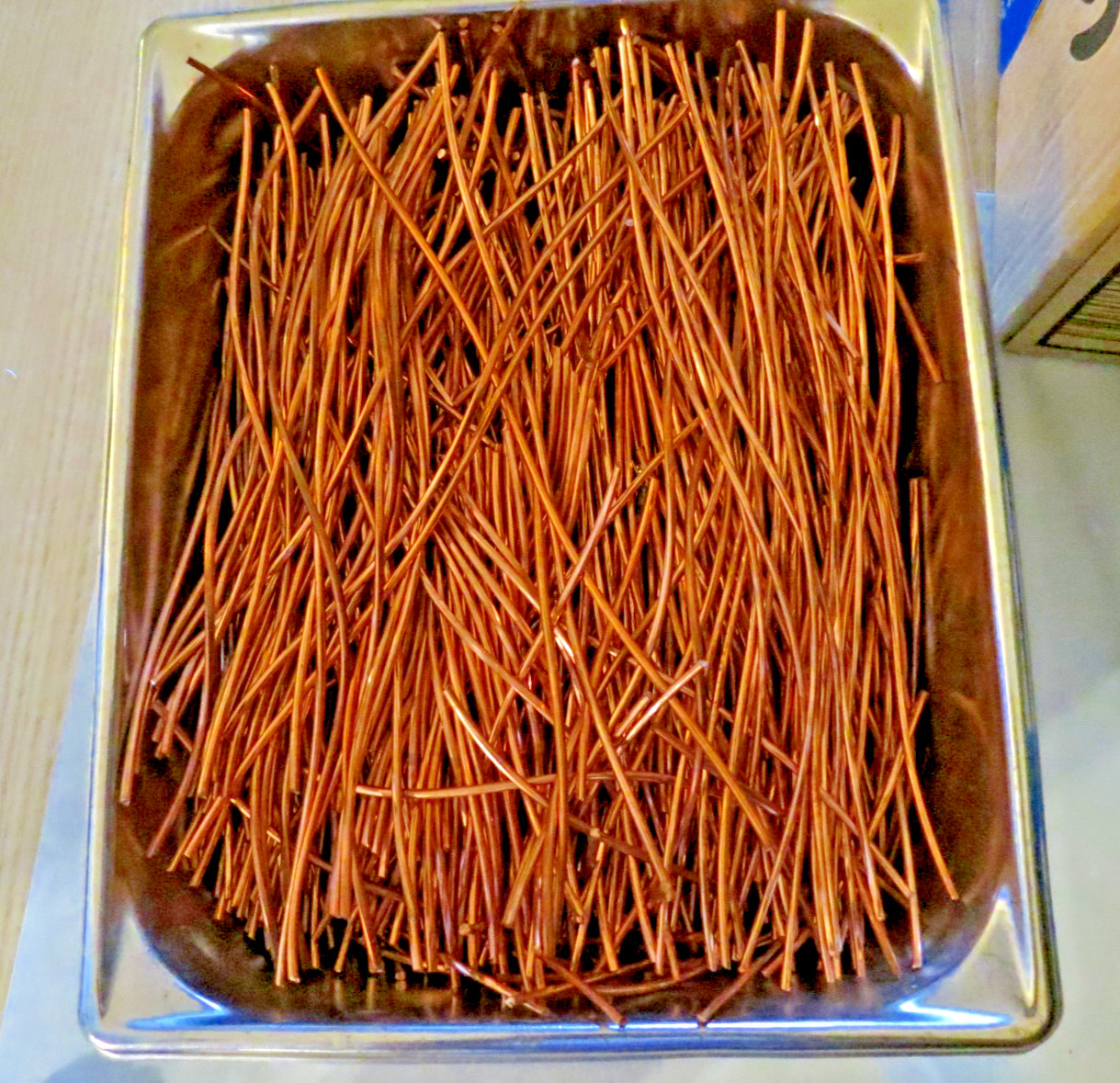 10 POUNDS SCRAP COPPER WIRE FOR ARTS ORGANITE MELTING SCIENCE PLEASE READ