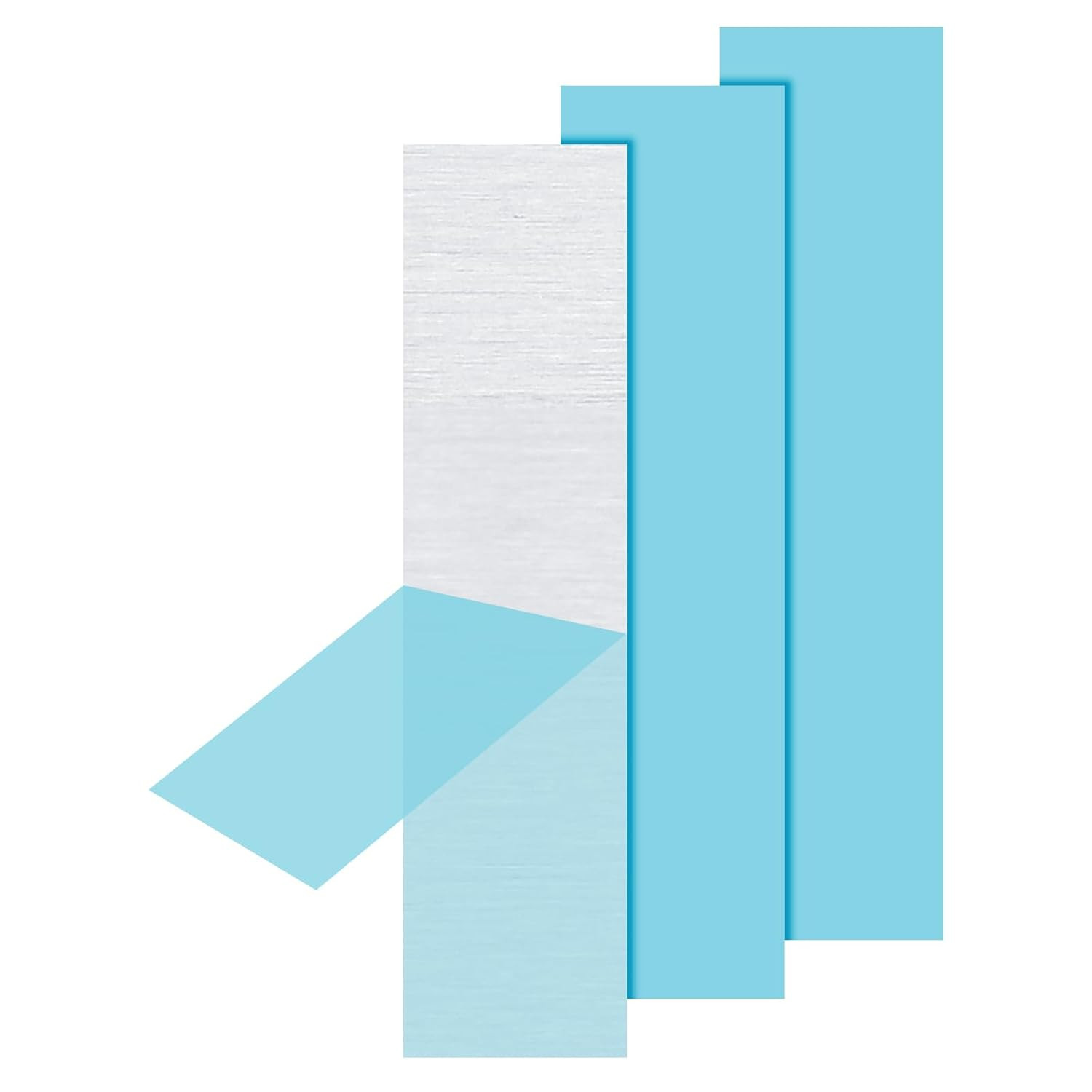 6061 T651 Aluminum Sheet Metal 4 X 0.98 X 1/16(0.0625″) Inch 3Pcs Flat Plain Alu