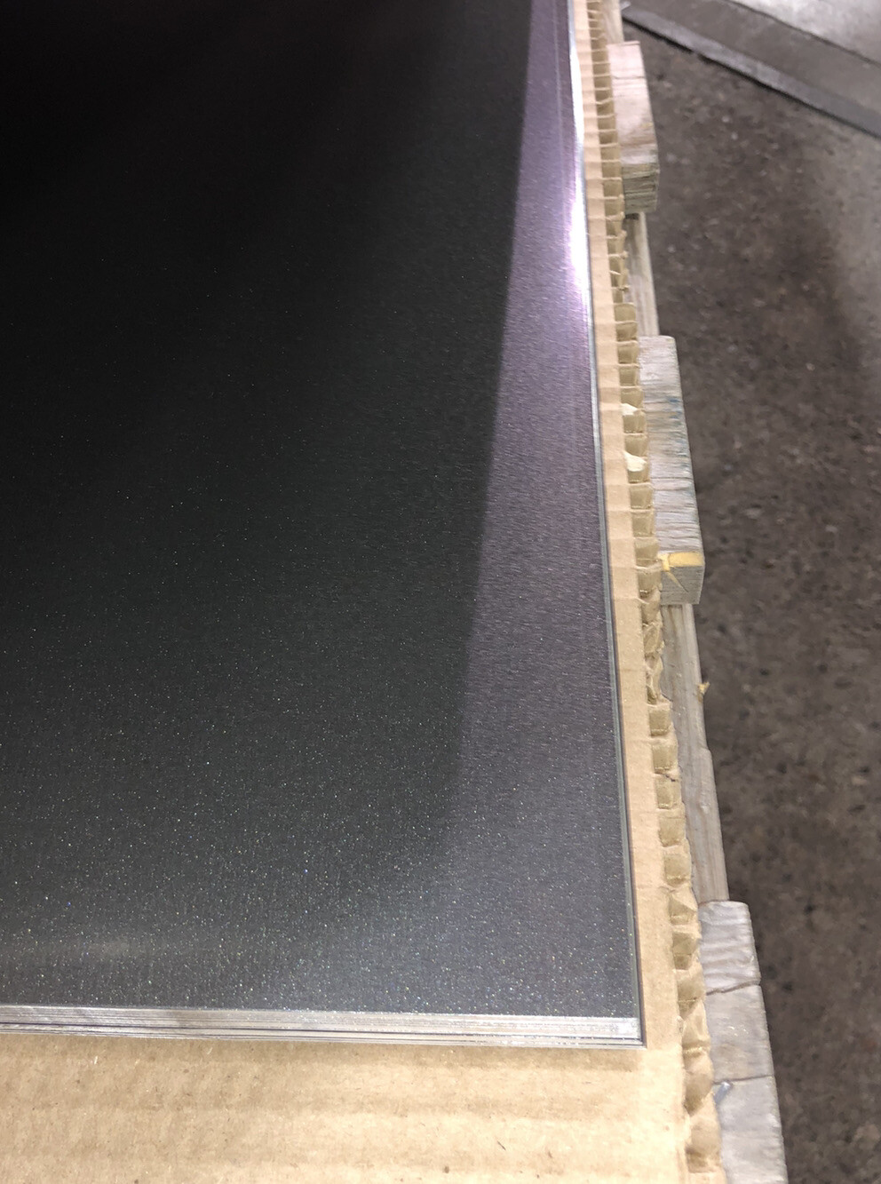 4′ x 8′ Charcoal Grey Aluminum Sheet, Flat .030” Thick, Painted