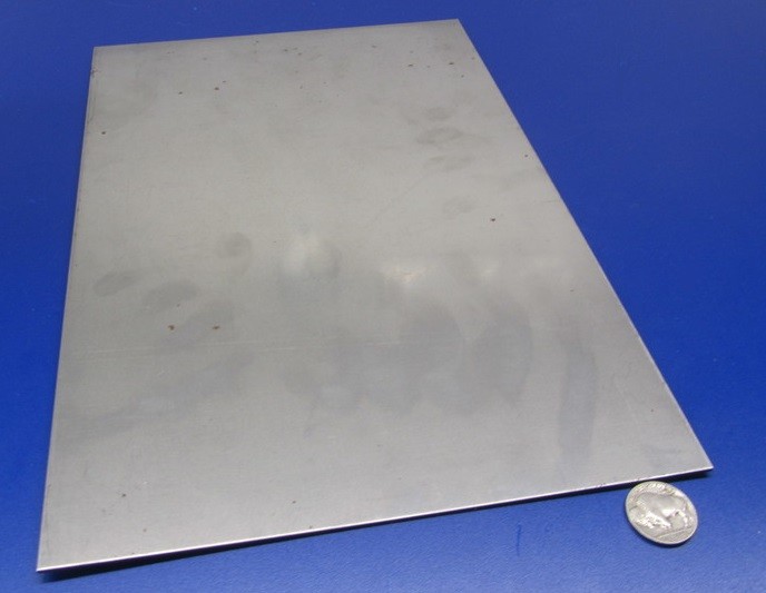 Spring Steel Annealed Sheet (3/32″) 0.093″ Thick x 8.0″ Wide x 12″ Length