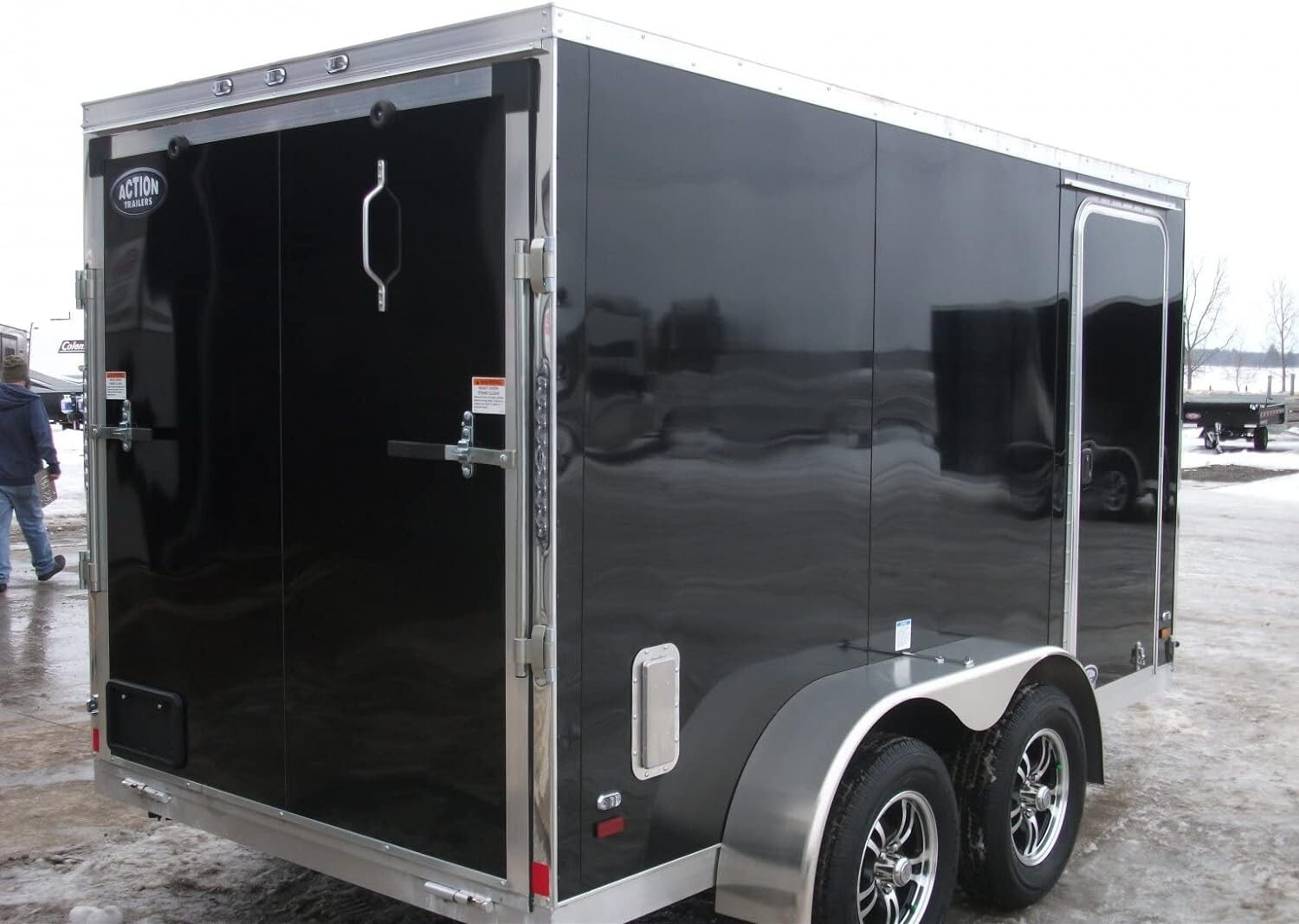 Black Trailer Skin Panel, .032 x 49″ x 120″ – 1 PC