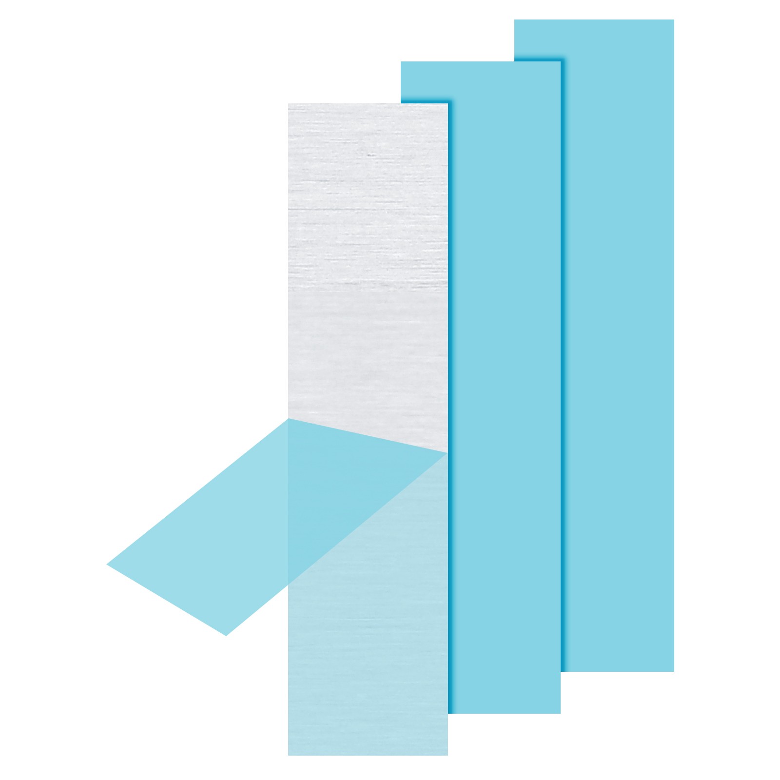 6061 T651 Aluminum Sheet Metal 4 x 0.98 x 1/16(0.0625″) Inch 3Pcs Flat 1.5MM