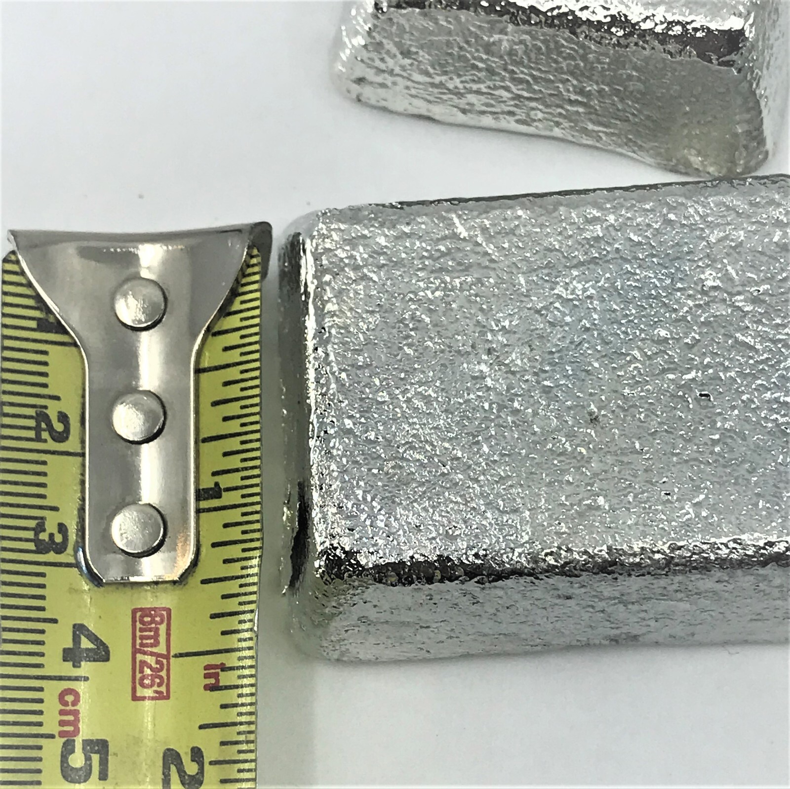 R92 Alloy Pewter Ingot 5lbs. (92%Sn, 8SB) Casting 466°-566°