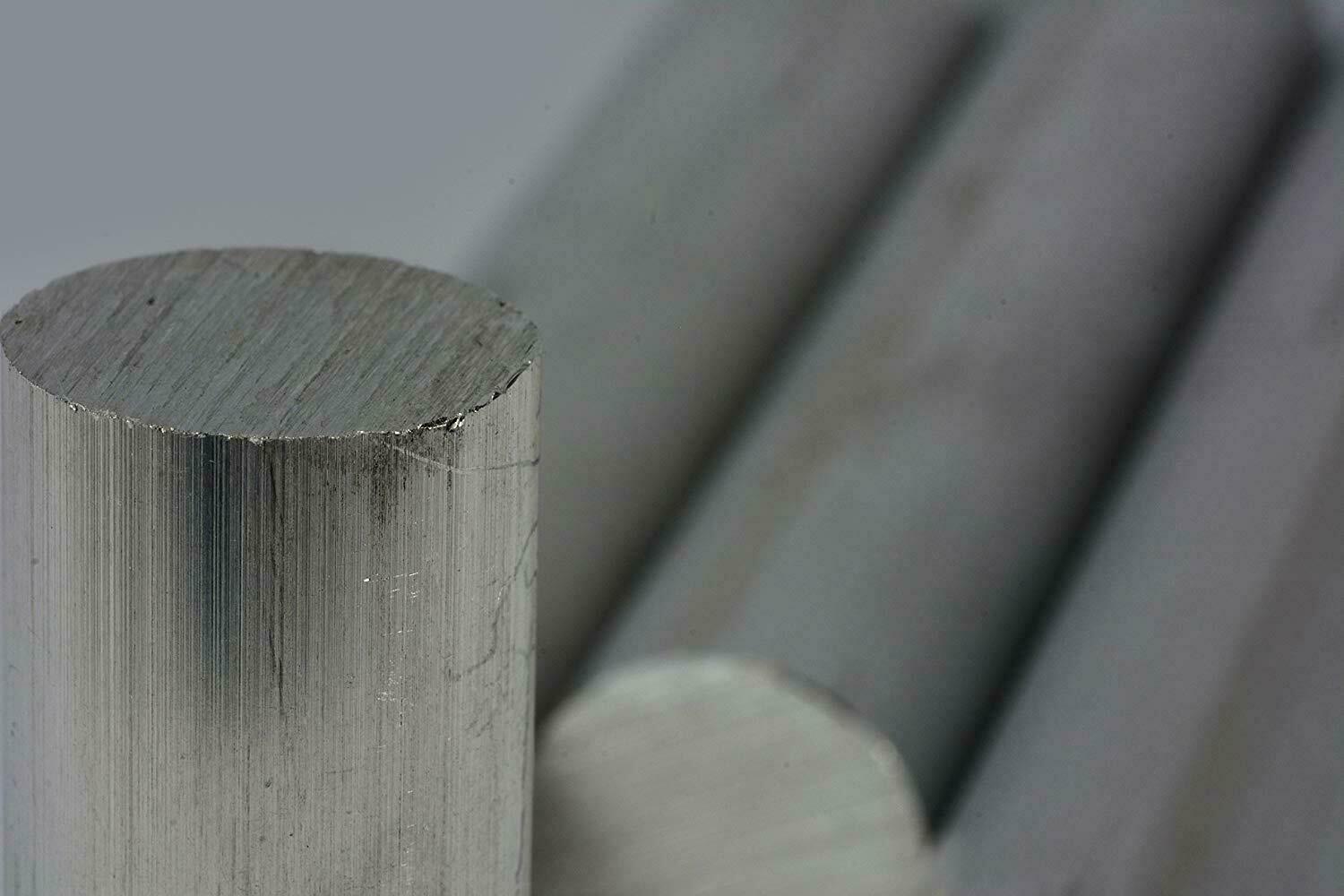 Aluminum 6061 round rod 10″ long 2-1/2″ solid t6511 lathe bar stock 2.50″ od x10