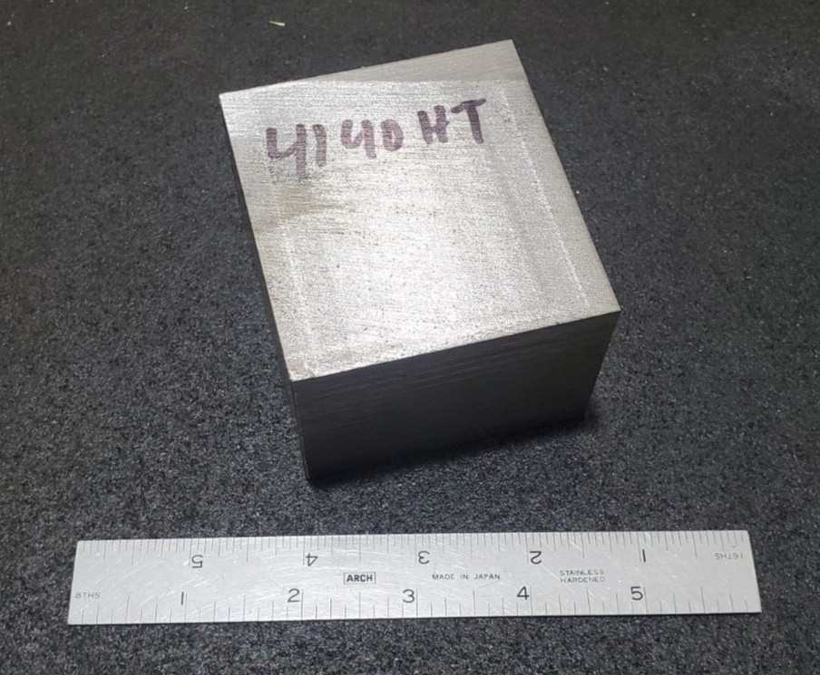 4140 HT alloy steel flat stock machine shop die 1.875″ x 2.75″ x 2.875″