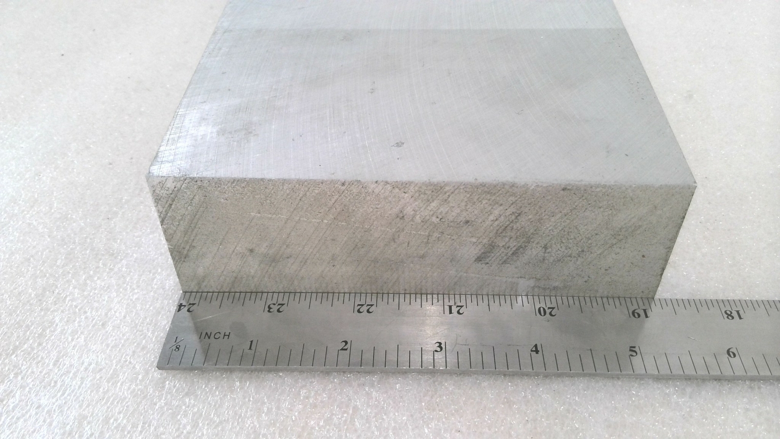8-1/16″ X 1-3/4″ X 5-1/4″ ALUMINUM BLOCK BAR STOCK, UNBRANDED