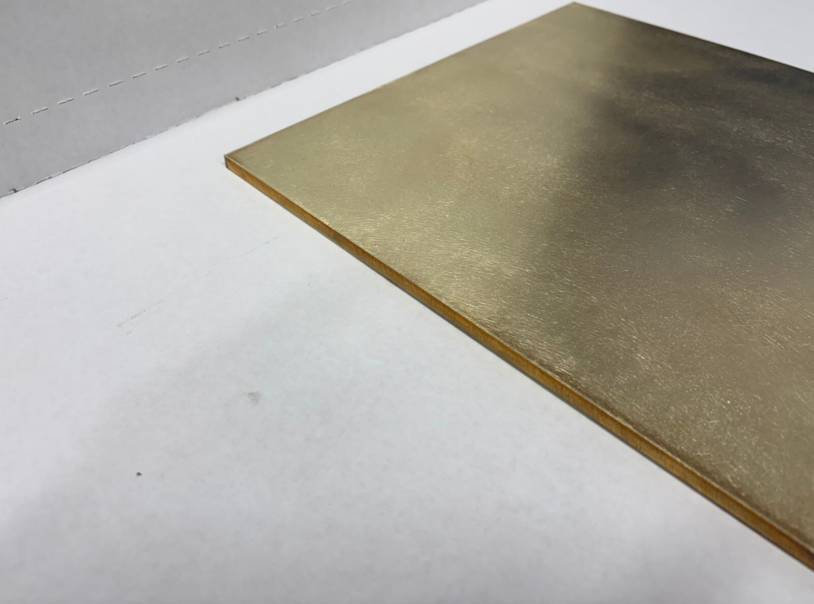 1/4″ Brass Alloy 260 Square Sheet Plate 3″X 3″ Flat Bar (.25″)
