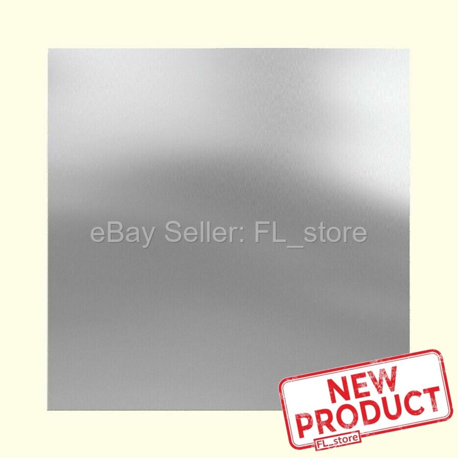 Aluminum Square Sheet Plate 1/16″ x 12″ x 12″ Stock 3003 Alloy Mill Finish NEW