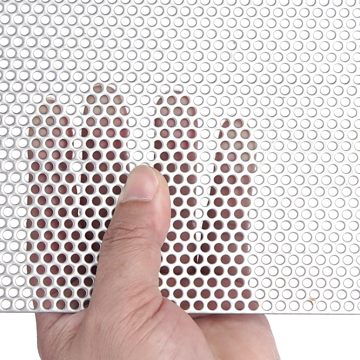 Perforated Sheet Stainless Steel Perforated Metal Sheet 11.8″ X 11.8″ Stainless
