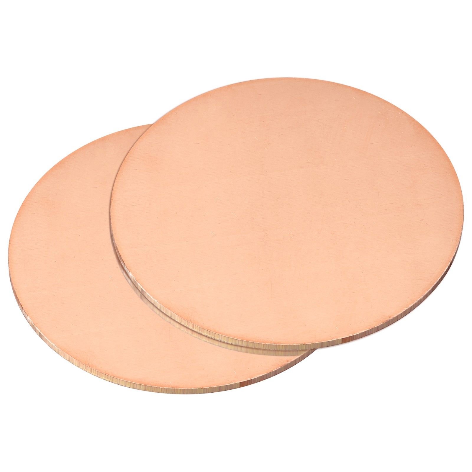 2pcs Pure Copper Sheet 3″ x 0.08″ 12 Gauge T2 Copper Metal Round Plate