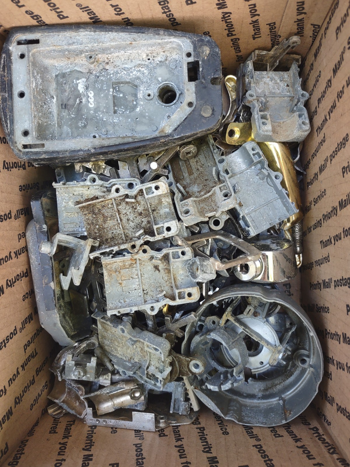 Medium Box Scrap Zinc/ Metal – For Melting and Casting-Resource Recovery Recycle