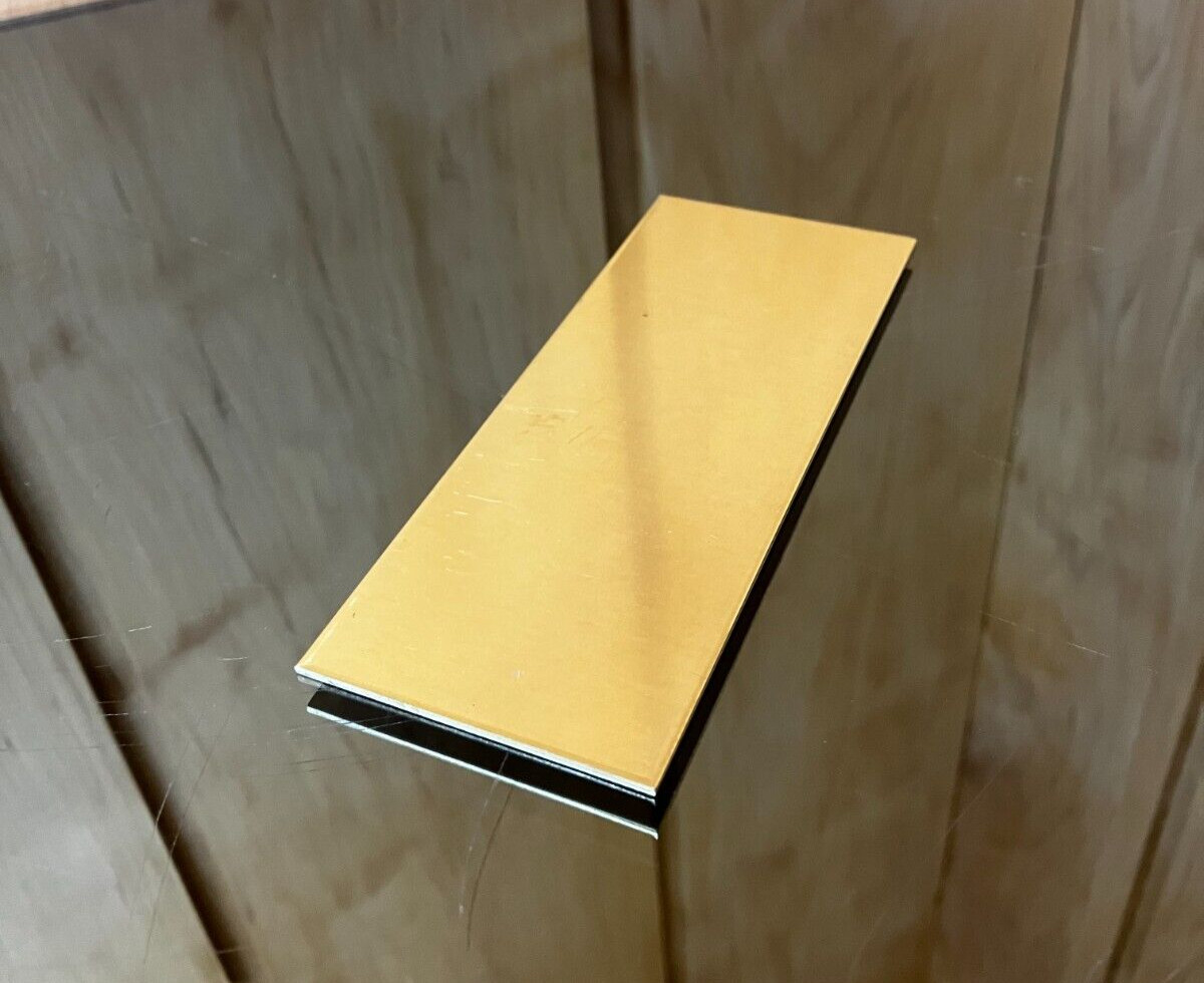 1/16″ BRASS SHEET PLATE NEW 2″X5″ .0625 Thick *CUSTOM SIZES AVAILABLE*