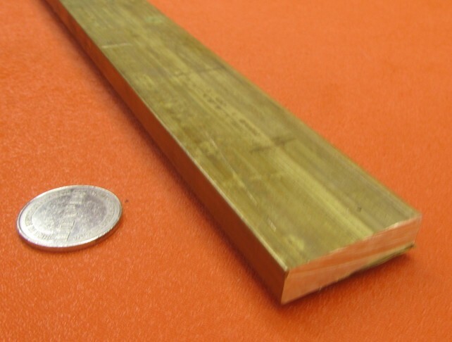 360 Brass Flat Bar 3/8″ Thick x 1 1/2″ Wide x 48.0″ Length