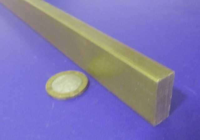 360 Brass Flat Bar 3/8″ Thick x 1.0″ Wide x 60.0″ Length