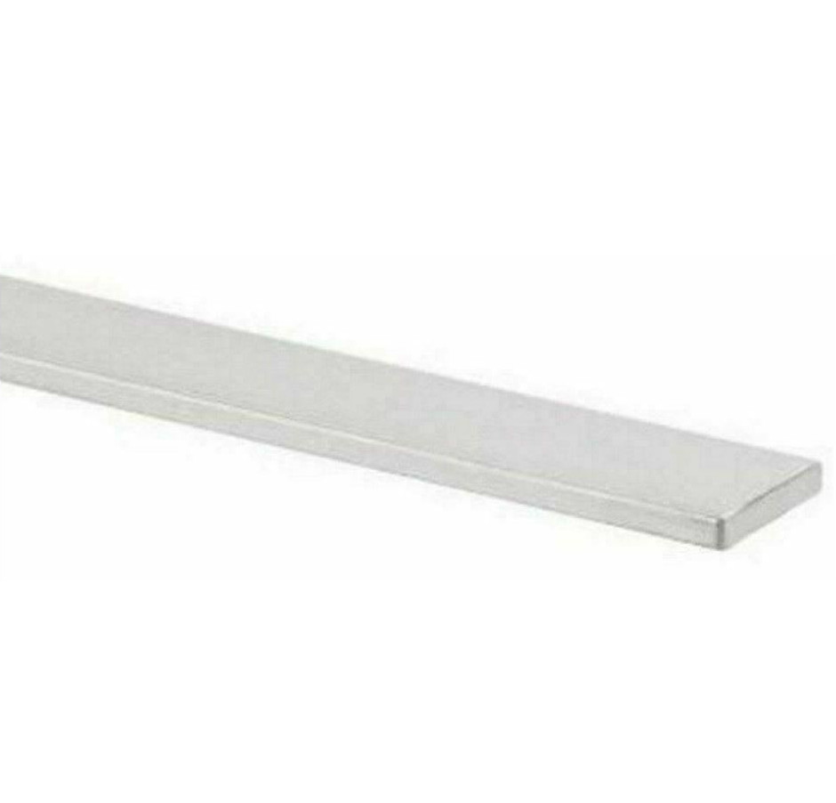 Aluminum Flat Stock 1/8″ x 2″ x 6 Feet Alloy 6061 Extruded Bar Unpolished Finish