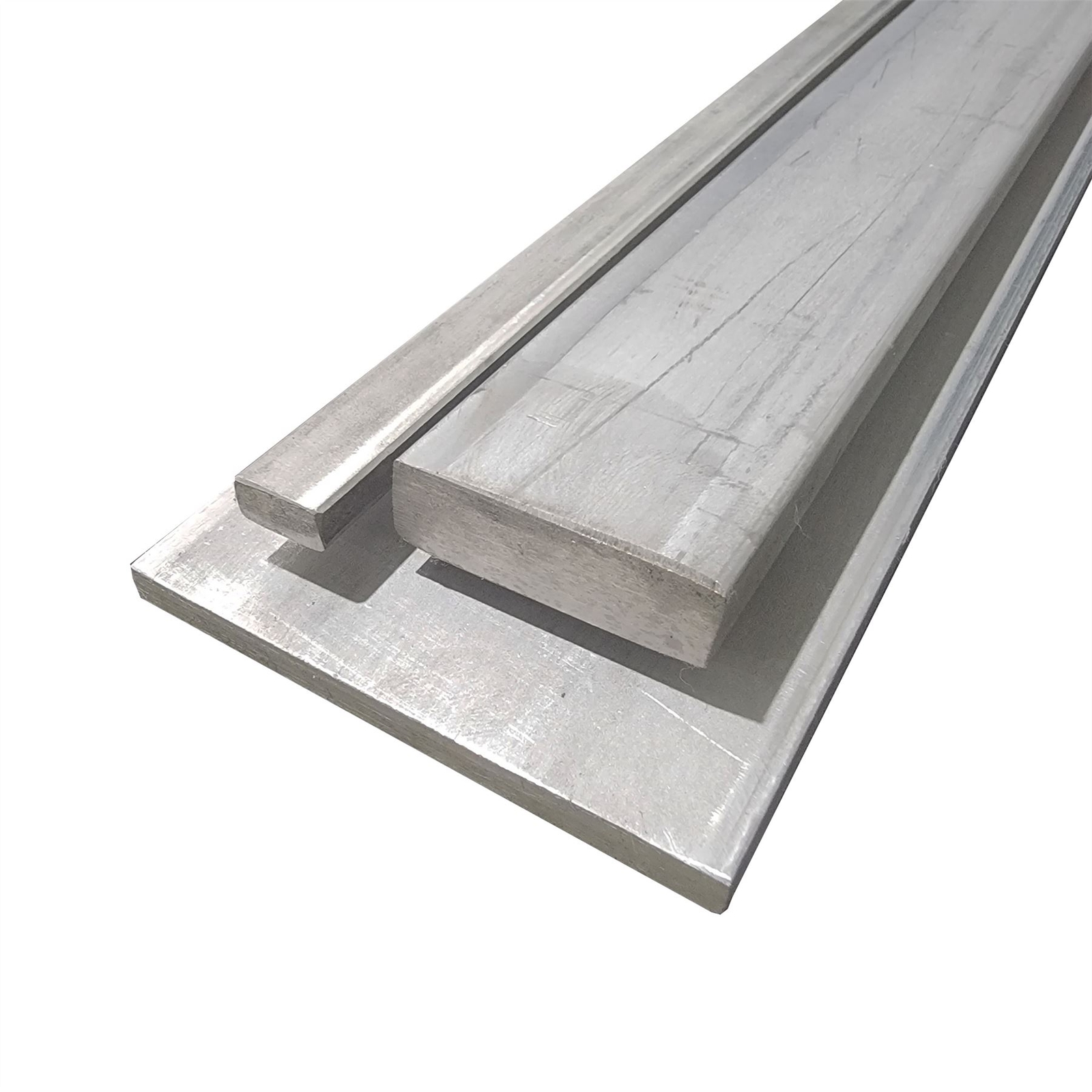 1/2″ x 2″ x 48″, 304 Stainless Steel True Flat Bar, Hot Rolled