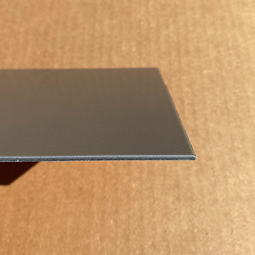 12″ x 24″ Aluminum Composite Sheet Pewter .080″ (2mm) Panel ACP, ACM