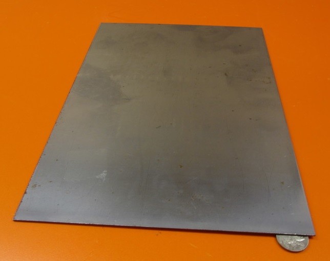 Spring Steel Annealed Sheet (3/32″) 0.093″ Thick x 8.0″ Wide x 12″ Length