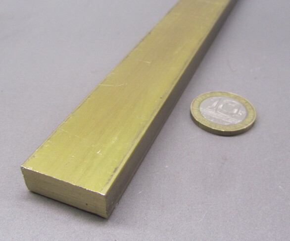 360 Brass Flat Bar 3/8″ Thick x 1.0″ Wide x 60.0″ Length
