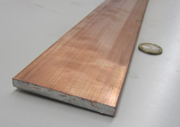 110 Copper Bar H02, 1/4″ Thick x 2.50″ Wide x 6 Ft Length