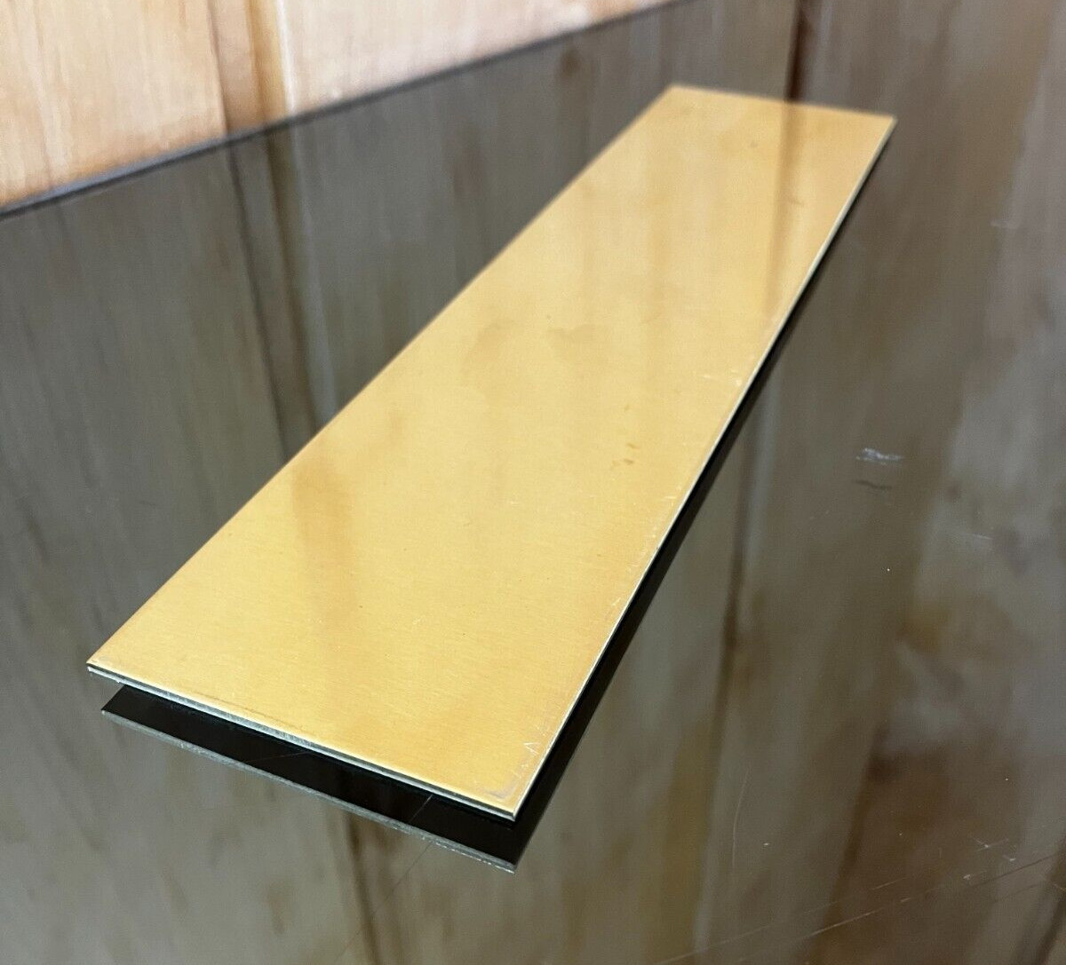 1/16″ BRASS SHEET PLATE NEW 2″X8″ .0625 Thick *CUSTOM SIZES AVAILABLE*