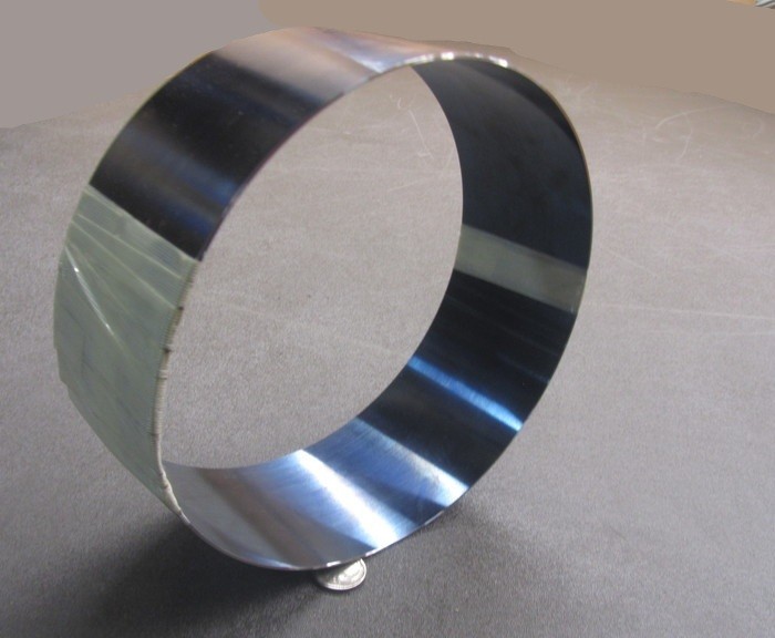 1095 Hard Blue Tempered Spring Steel Shim .016″ Thick x 3.00″ Wide x 72″ Long