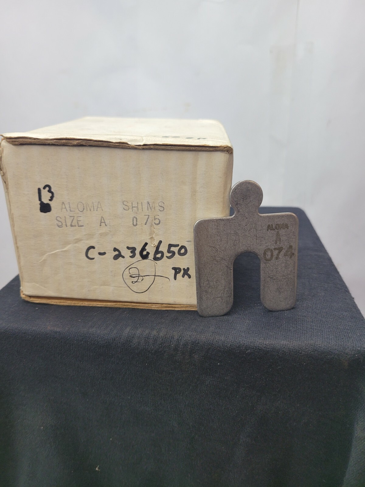 Aloma Size A Steel Shims .075″ Thick 13 in Box