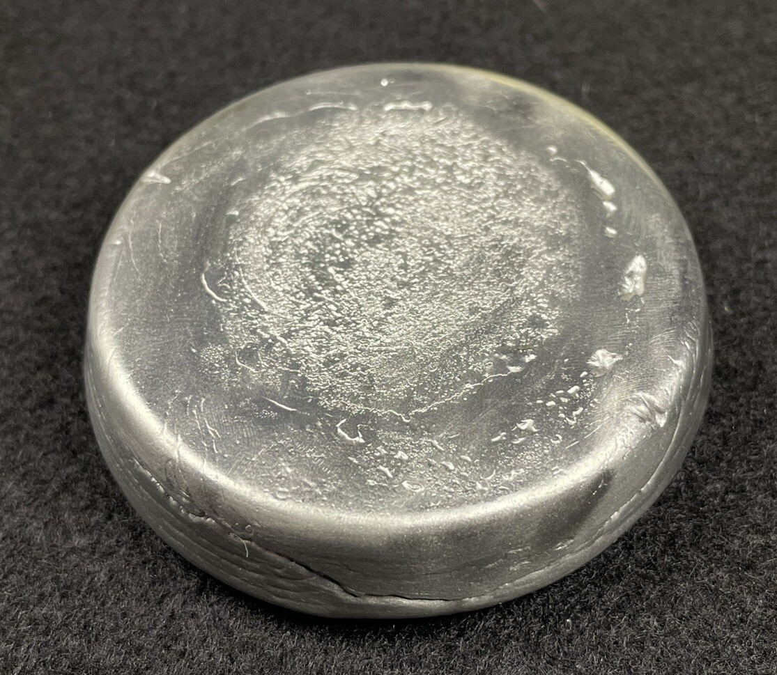 Recycled Scrap Tin Pewter 223g (7.86oz) Ingot Reloading Casting Metal Craft